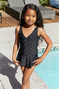 Marina West Swim Clear Waters Swim Dress in Black/White Dot - Victoria Black LabelDebby fashion collection 