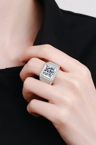 Bring It Home 925 Sterling Silver Moissanite Ring - Victoria Black LabelDebby fashion collection 