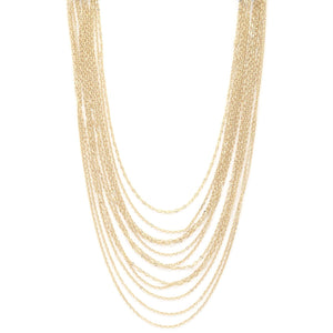 Chain Layered Necklace - Victoria Black LabelDebby fashion collection 